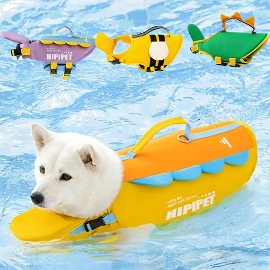 Chaleco salvavidas flotante para perros